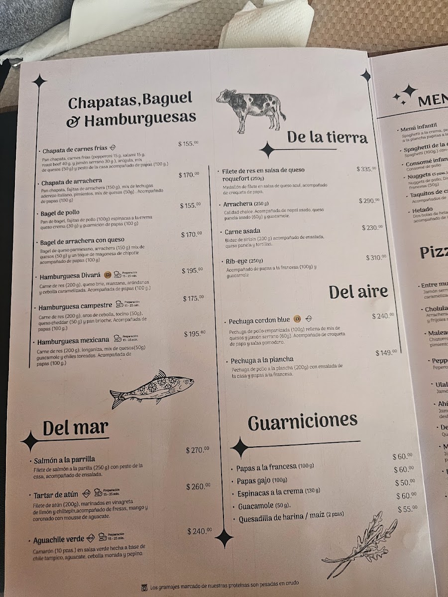 Divará Campestre Menu - Image 3